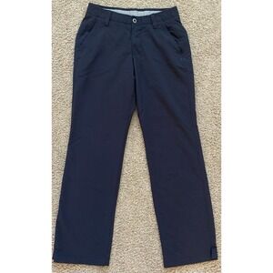 Under Armour Pants Mens 30/30 Golf Straight‎ Fit Performance Lightweight Black